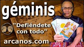 ️#GEMINIS #TAROT️ Defiéndete con todo  ARCANOS.COM