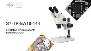 SWIFT Microscopes S7-TP-EA10-144 Professional quality Stereo trinocular microscope