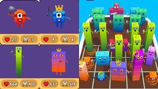 MERGE NUMBER CUBE: FAM RUN Merge Battle GamePlay - iOS, Android Part 1