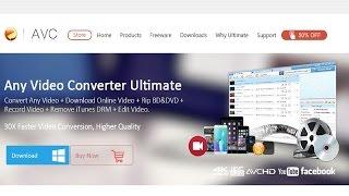 Бесплатный конвертер AVC Free Video Converter