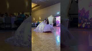 Miley passing down her crown to her little sister  #djponcesa #sanantonioquinceañera #quinceañera