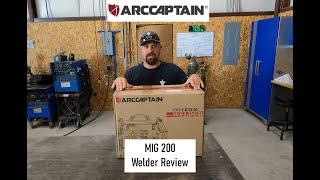 Arccaptain MIG 200 welder review
