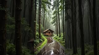 A traditional hut, a love story between man and nature