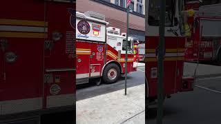 FDNY RESCUE 2 SPOTTED Awesome NYC Fire Department #shorts #fdny #firetrucks