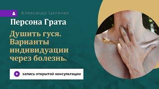 Персона Грата. Запись открытого сеанса. Душить гуся. Варианты индивидуации через болезнь.