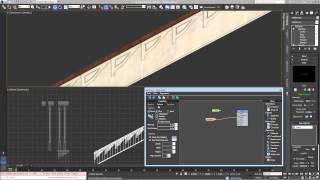 TUTORIAL: Modelling Stairs with RailClone in 3ds Max (beginner)