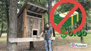 How To Build a FREE Chicken Coop Using Recycled Parts