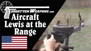 Savage M1918 Aircraft Lewis at the Range (With Rare Tripod Mount!)