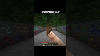 It Goes Deeper Than You Think  #minecraft #viralshorts