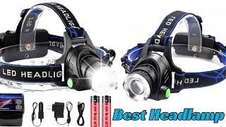 Best Headlamp 1500 Lumen Rechargeable LED Headlamp