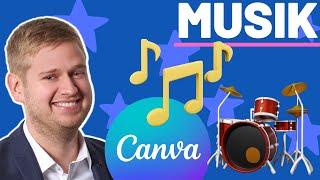 Musik und Audio in Canva einfügen - So funktioniert's!