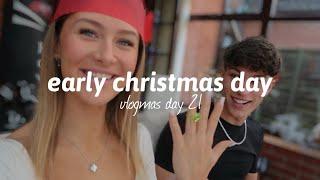 early christmas day | vlogmas day 21