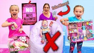 Dad Pranks GIRLS ONLY Buying Anything in Your Color Challenge!