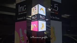 "UV Print & Aluminum Profile: The Ultimate Advertising Combo!"#uvprinting #advertising #displayads