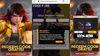 KODE REDEEM FREE FIRE!! KODE REDEEM FF TERBARU 26 Januari 2022 WORK