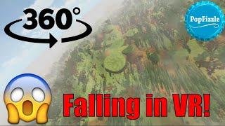 360 Video || Falling in VR || Horror Animation