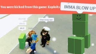 MINECRAFT CREEPERS IN ROBLOX!