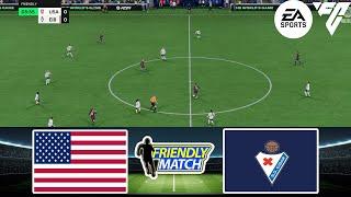 FC 24 - USA W vs Eibar W 01/1/2025 - Friendly Match - Gameplay PS5