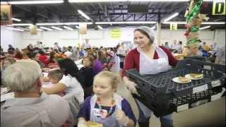 HEB Feast of Sharing Presentation of Staff and Commissioner