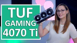 ASUS TUF Gaming RTX 4070 Ti Review - Thermals, Noise, Clocks & Power