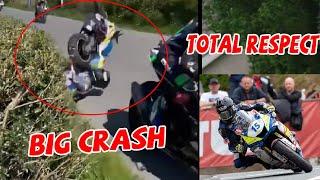 Isle of Man TT Highlights - Cookstown 100 Crash -  TT2022 moments