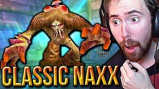 Asmongold Raids Naxxramas for the FIRST TIME: The Plague Wing | Classic WoW PTR