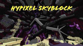 First time placing eyes and i got a SUPERIOR DRAGON?!! -Hypixel Solo Skyblock