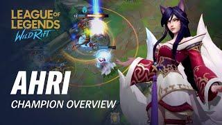 Ahri Champion Overview | Gameplay - League of Legends: Wild Rift