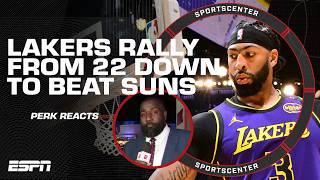 We have no reason to NOT BELIEVE IT’S REAL  Perk reacts to Lakers’ 2-0 start | SportsCenter