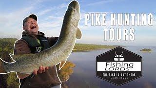 Pike fishing trips in Finland