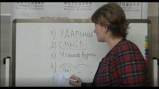 Как убрать слоговое чтение в домашних условиях - два приёма от Ольги Лысенко