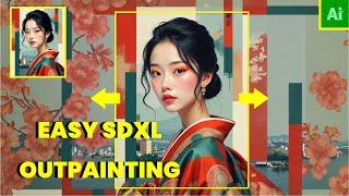 THE SIMPLE SDXL OUTPAINTING YOU WILL EVER NEED!