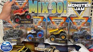 That Was FAST!! I FOUND ALL OF MIX 30 ALREADY! - Spin Master Monster Jam INSTORE $CORES