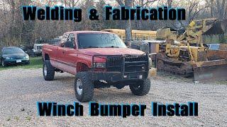 Welding & Fabrication: Winch Bumper Install @tcfinds