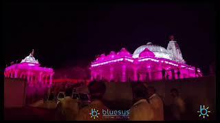 Nagnechya mata temple kalyanpur rajashtan#temple#kalyanpur#rajasthan#RGB#lighting#RGBW#facade#led