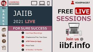 JAIIB 2021 Free Live Classes Schedule | Pass Jaiib in one Attempt