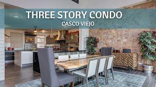 Custom Luxury 3-story Condo For Sale In Casco Viejo