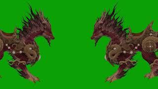 Chinese  Dragon green screen  中國龍綠屏  HD Free