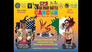 Nak Muay Battles Cancun Mexico 2025