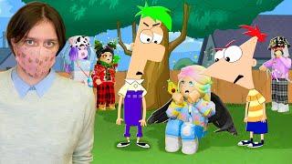 ФИНЕС И ФЕРБ СТАЛИ ЗЛЫМИ! Roblox Hungry Phineas