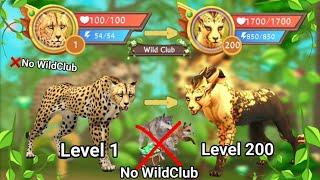 WildCraft level 1 to 200 Cheetah || No WildClub