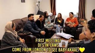 Sister’s In-Laws Come from London to Meet Baby Akaal ️ For the First Time!