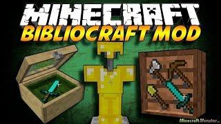 Обзор мода BiblioCraft #1