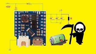 ИБП Бесперебойник 5В для Ардуино и Wemos D1 Обзор Тест Доработка. Wemos Battery Shield V1.0 UPS 5V