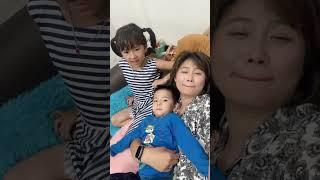 Surbala luwang with her lovely 2kis @dingkuluwangvlog9089