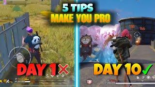 Top 5 Best Tips And Tricks Make You Pro - Freefire Player Must Watch This - #freefire #freefiremax