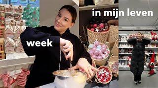 kerst shoppen, afscheid & nieuwe recepten proberen ⭐️ weekvlog