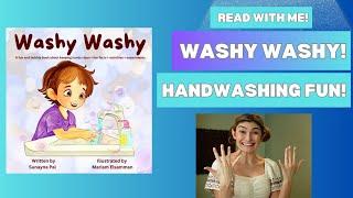 Hand Washing Fun for Kids! | Kids' Read-Aloud Book + Demonstration