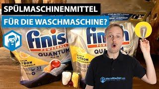 Spülmaschinentabs in die Waschmaschine geben? - Pflege-Tipps vom Hausgeräte-Fachmann | MeinMacher