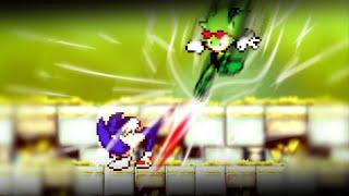 Sonic vs Scourge (sprite animation )